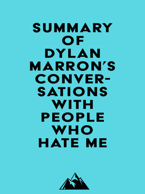 cover image of Summary of Dylan Marron's Conversations with People Who Hate Me